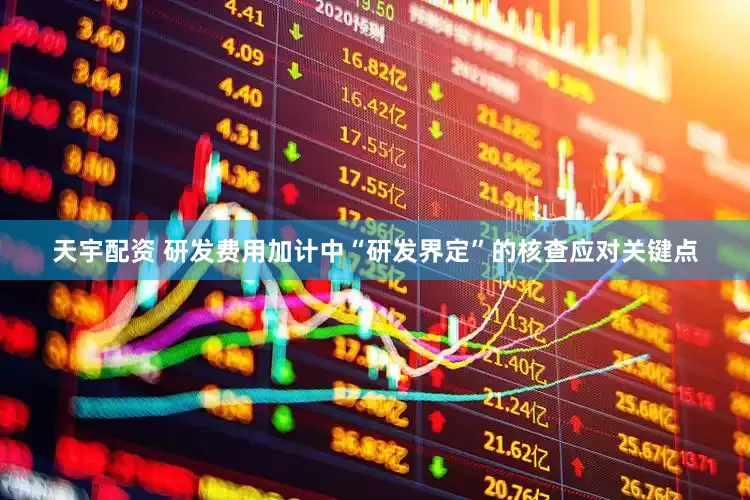 天宇配资 研发费用加计中“研发界定”的核查应对关键点