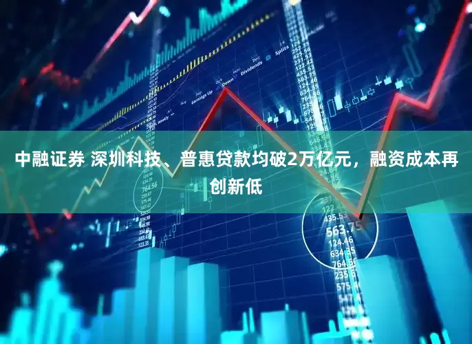 中融证券 深圳科技、普惠贷款均破2万亿元，融资成本再创新低