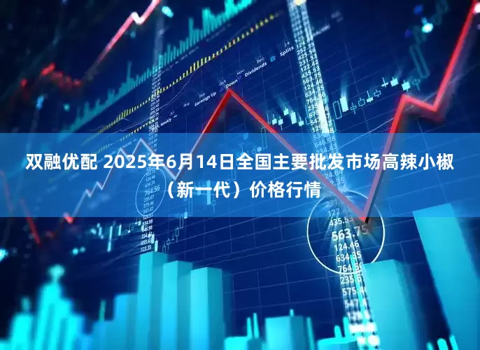 双融优配 2025年6月14日全国主要批发市场高辣小椒（新一代）价格行情